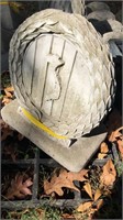 Concrete Vietnam veteran wreath, 18” tall