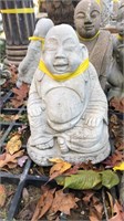 Concrete Buddha, 17" tall