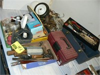 2 TOOL BOXES AND CONTENTS, ROPE, ELECTRICAL