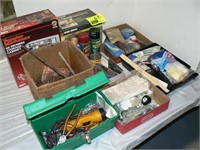 PORTABLE HEATER, PARTS STORAGE DRAWERS, PAINTING