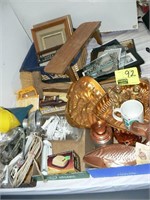 COPPERTONE MOLDS, PICTURE FRAMES, COOKIE PRESS,