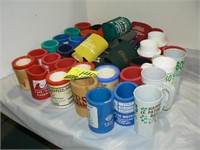 LARGE GROUP OF COOLER CUPS