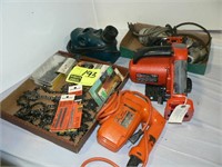 2 ELECTRIC DRILLS, ELECTRIC JUGSAW (UNTESTED),