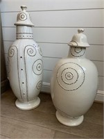 2 PC VASES