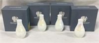 4 Wedgwood Luster Perfume Bottles