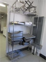 Stainless Steel Wire Rack with Contents: Including