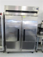 Delfield Stainless Steel Refrigerator: Two Door