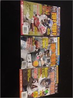 3 Tuff Stuff football magazines