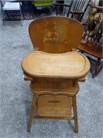 1950s high chair