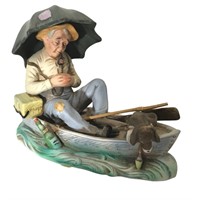 Ceramic Old Man Figure