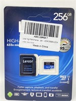 New Lexar High-Performance 633x 256GB MicroSDXC