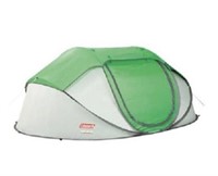 New Coleman 4-Person Instant Pop-Up Tent, Green