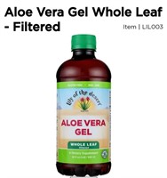 Lily of the desert Aloe Vera Gel Exp> 12/20