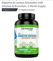Zenwise Digestive Enzymes Exp-10/2021