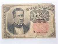 Fractional Currency US 1840 Series .10 Cent Note