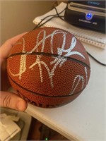Dennis Rodman Autograph on a mini basketball