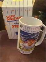 babe ruth sports impression mug in box