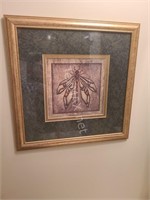 Dragonfly Framed Art 15 x 15