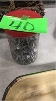 Jar of screws