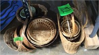Lot of variety baskets