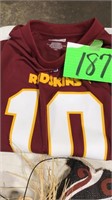Redskins jersey, lg, #10