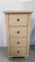 NARROW PINE CHEST OF DRAWERS