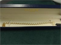 14k Mikimoto Pearl Bracelet