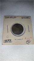 1872 Shield Nickel