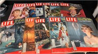 (11) Life Magazines 1950s