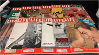 (12) Life Magazines 1950s