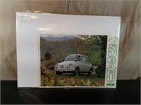 Vintage 1968 Subaru 360 Brochure