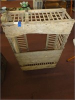 Wooden Chicken Carrier *see pictures