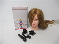"As Is" MMZ Mannequin Head, 28 Inches Long Hair