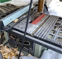 10" Motorized Bench Saw