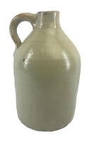 Vintage Stoneware Crock Jug with Single Handle