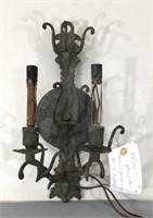 Antique Lighting Fixture -Wall Mount -as is