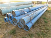 Assorted 10" x 20' PVC Pipe