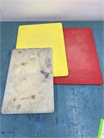 (3) Colour Coded Cutting Boards