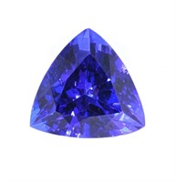 10.74 Tanzanite AAA+ Loose Stone w/ Papers