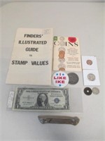 Lot of Collector Coins & Smalls Collectibles -