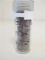 Lot of 40 Buffalo Nickels in Cylinder Case