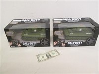 2 Activision Call of Duty Battle Tanks Limited Ed.