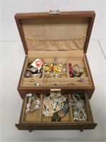 Jewelry Box w/ Jewelry