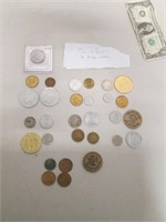 Lot of Coins & Tokens From Large Estate -