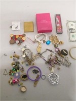 Jewelry Lot - Pins - Card Marked Sterling Silver