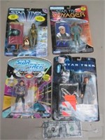 Lot of Star Trek Figures in Packaging