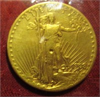 $20 gold piece 1908