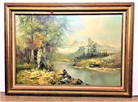 Landscape Painting on Canvas by Granger