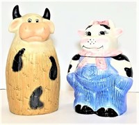 DesignPac Cute Cow Cookie Jar & Cow