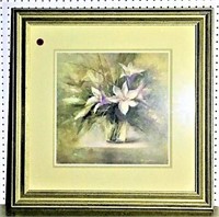 Framed Yumiko Floral Print